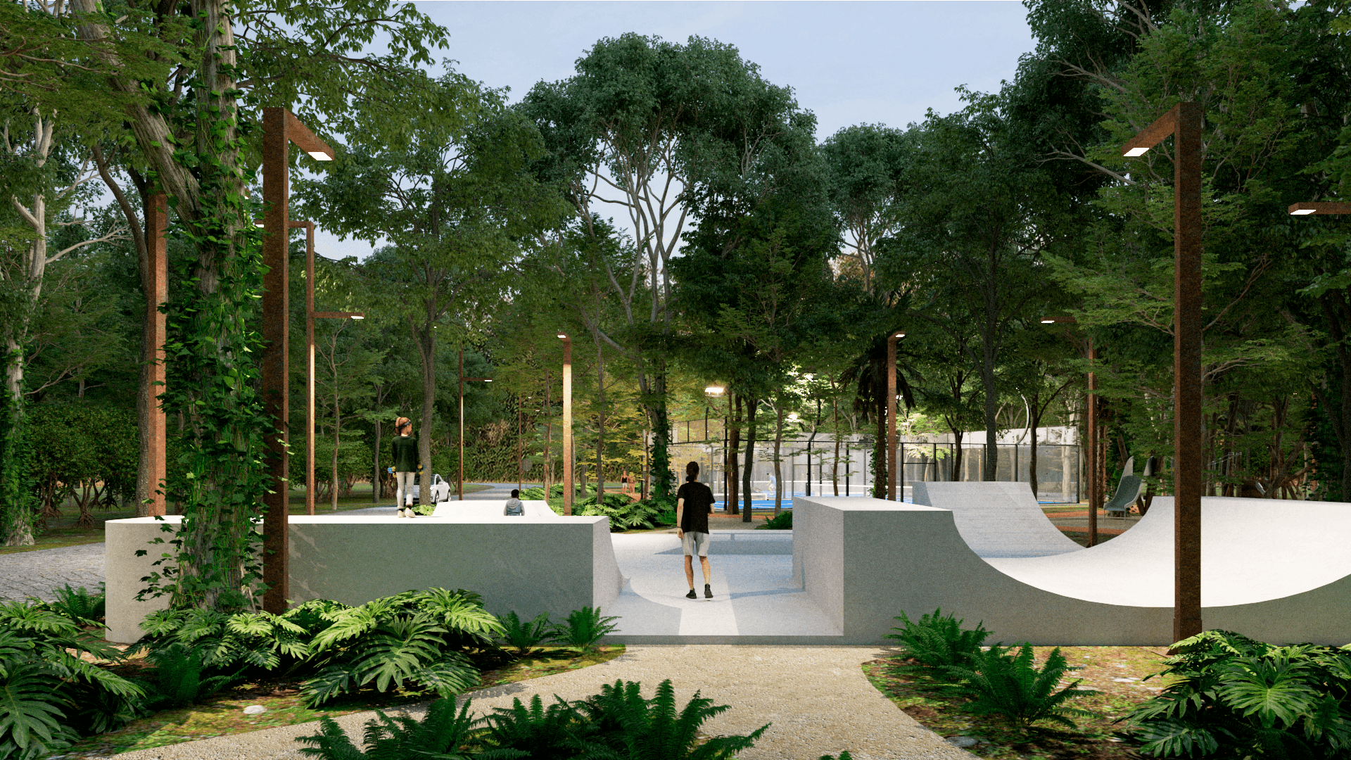 Skate park completo Puerto 369